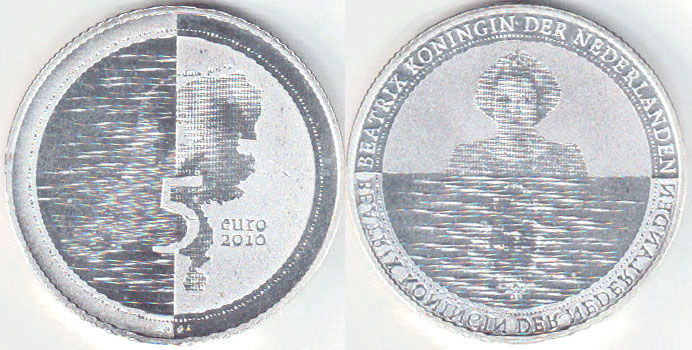 2010 Netherlands 5 Euro (Waterland) A002823